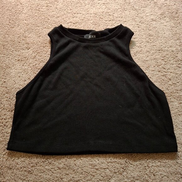 Solid crop tank top - Picture 1 of 4